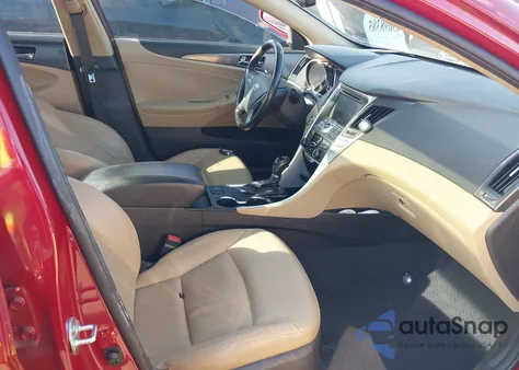 2013 Hyundai Sonata Hybrid Limited из США, поврежденный, VIN KMHEC4A48DA080553